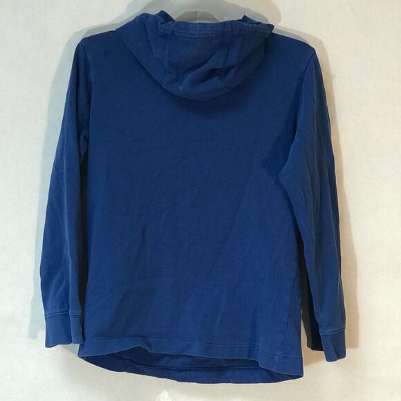 NIKE Swoosh Athletic Blue Sweater Hoodie - Picture 5 of 6